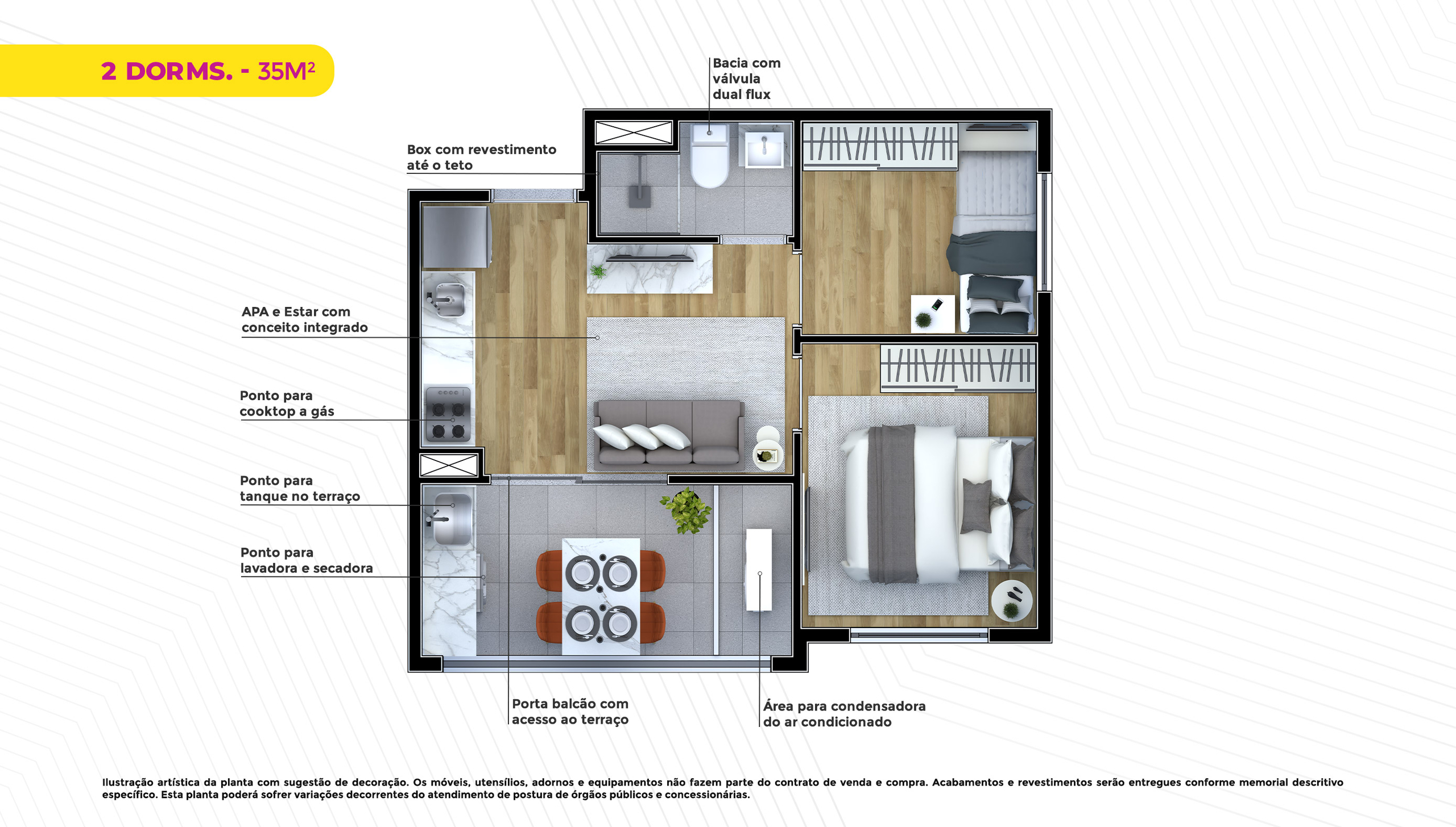 2 Dorms.
